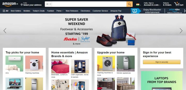 amazon india online shopping