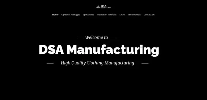DSA manufacturing