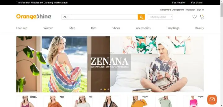OrangeShine - търговия на едро с бански костюми в големи размери