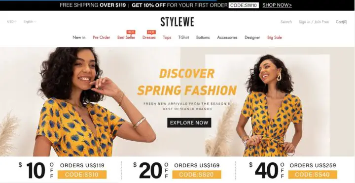 StyleWe - shop for women clothing